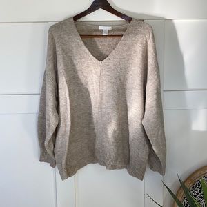 Tan H&M sweater